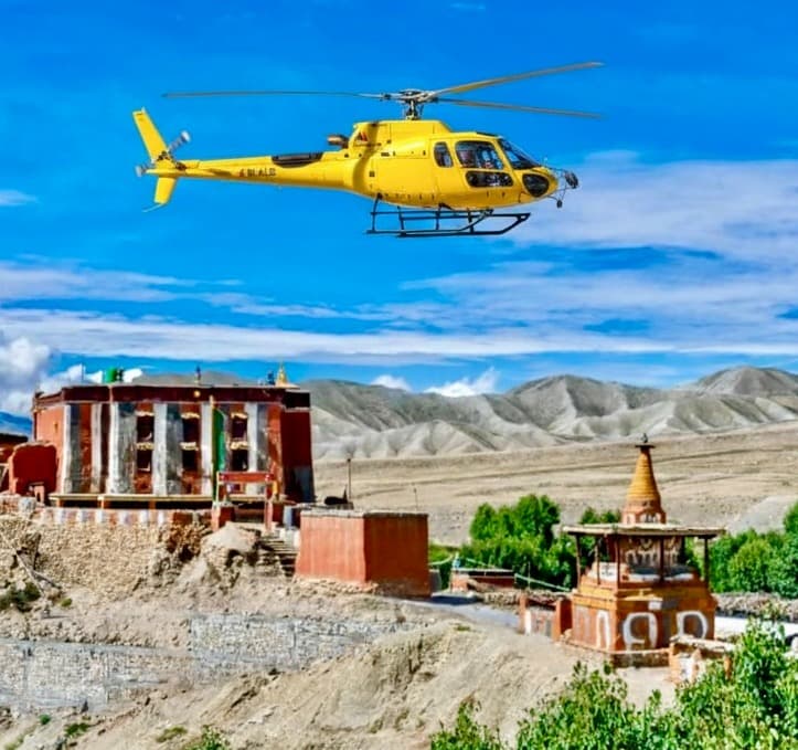Upper Mustang Helicopter Tour