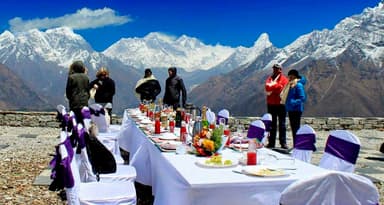 Breakfast At Everest Helicopter Tour