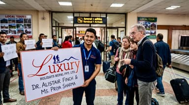 Arrival Guests arriving at airport 2K 202607050929