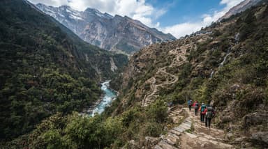 Trek from Doban to Deurali
