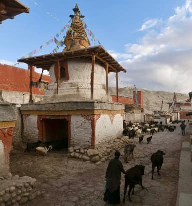 Exploration of Lo Manthang 4