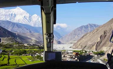 Helicopter Ride Over Lo Manthang & Mustang 2