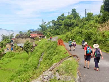 Trek from Dhampus to Sarangkot