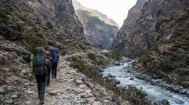 Trek from Deurali to ABC(3)