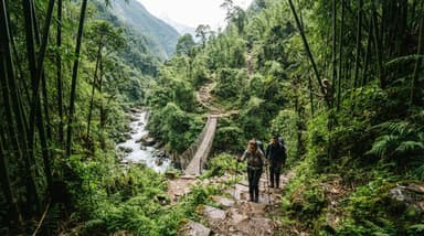 Chhomrong to doban khola