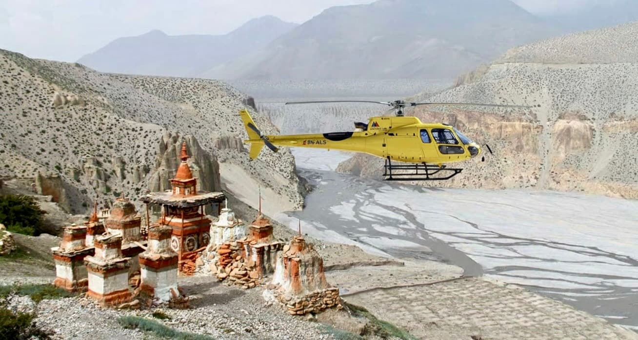 Upper Mustang Luxury Heli Trek 1