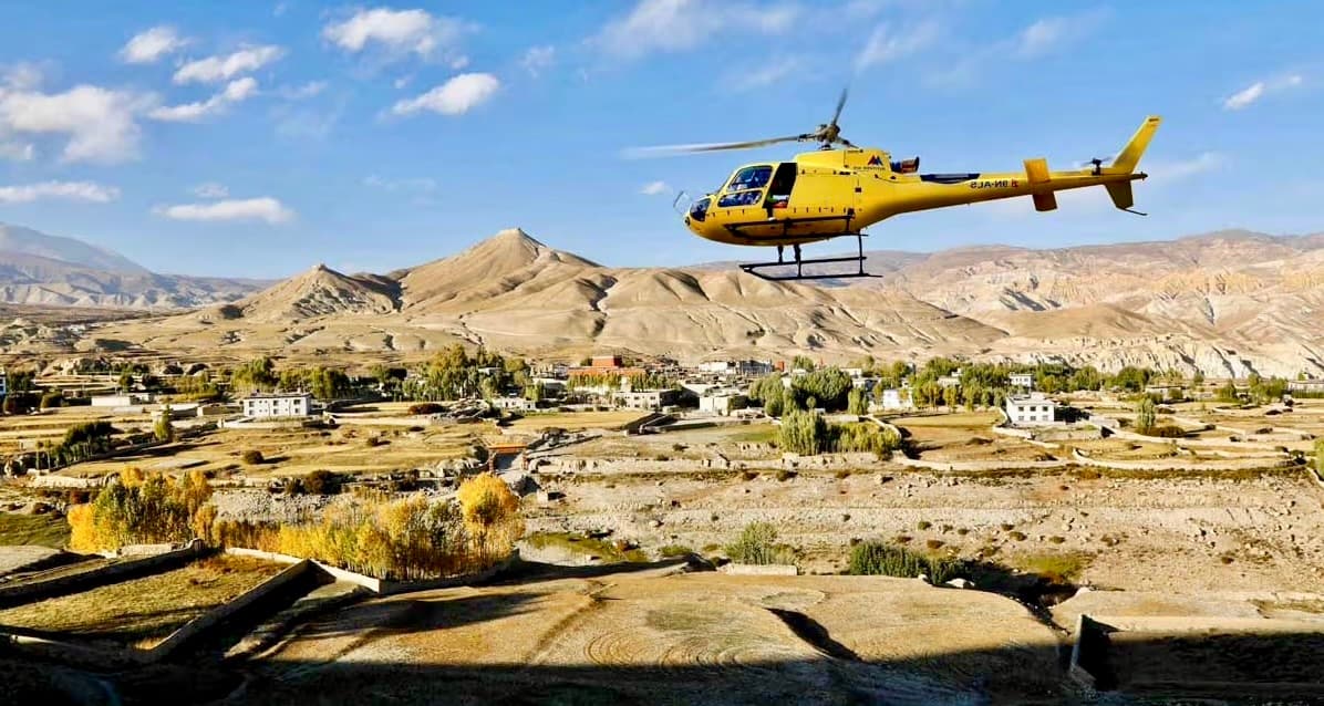 Upper Mustang Heli