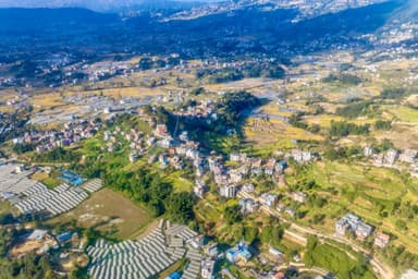 Helicopter Flight from Kathmandu to Dhulikhel