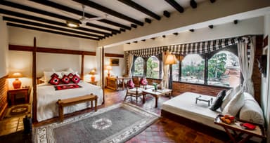 The Dwarika's Hotel in Kathmandu, Nepal