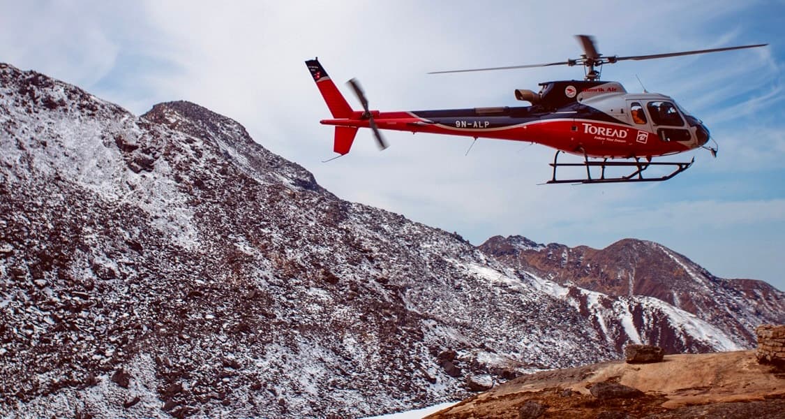 Gosainthan Pilgrimage Helicopter Tour