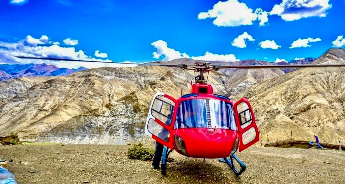 Upper Mustang Helicopter Tour