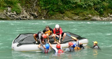 Rafting on Trishuli River