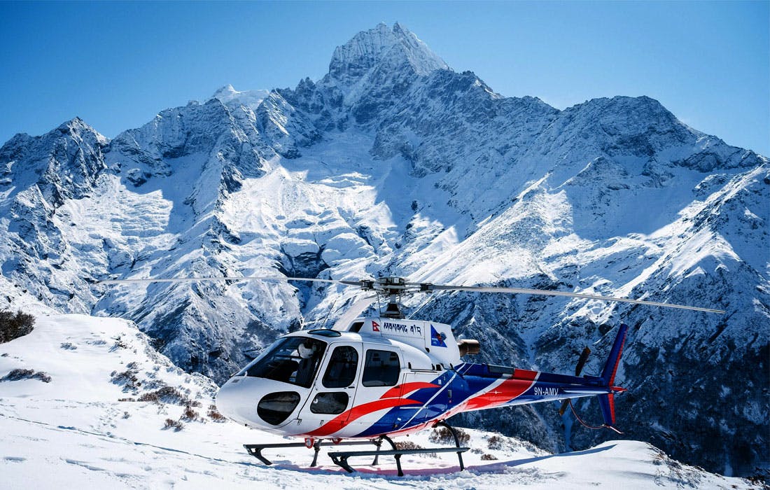 Helicopter Tours in Everest Region
