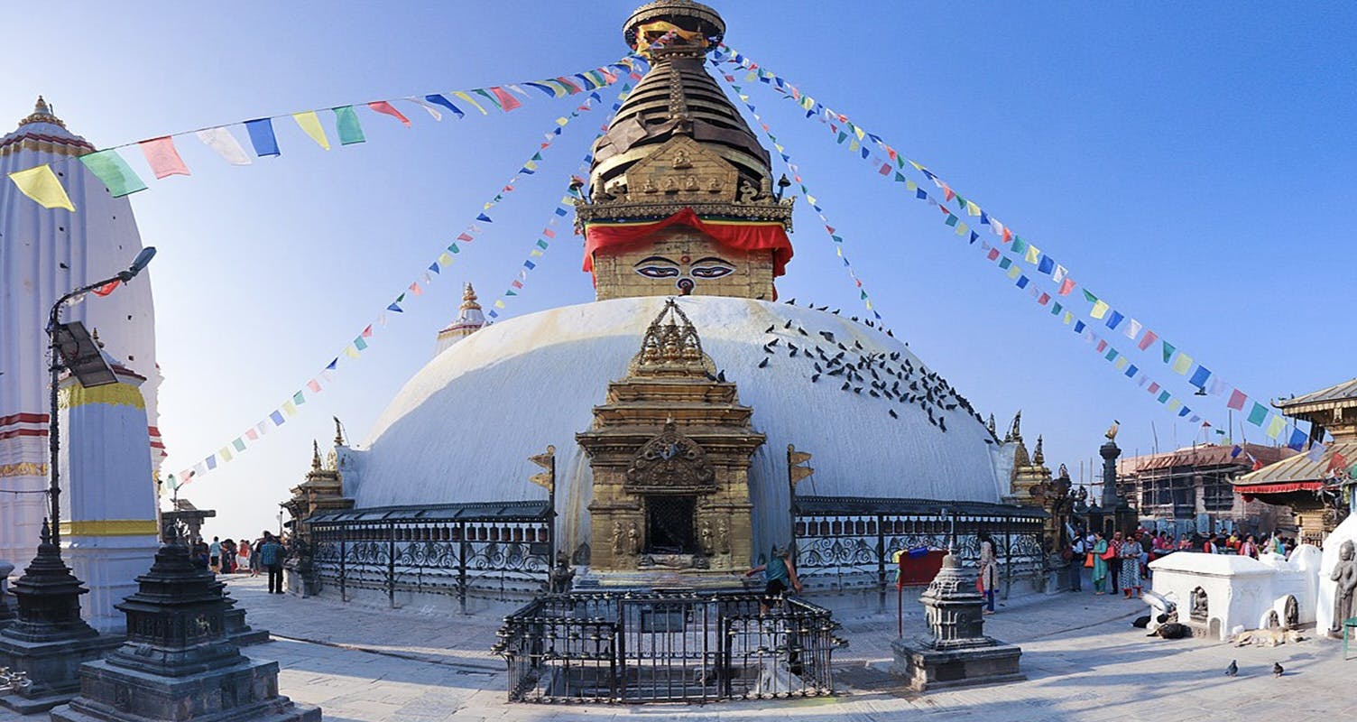 Swyambhunath Stupa - Monkey Temple