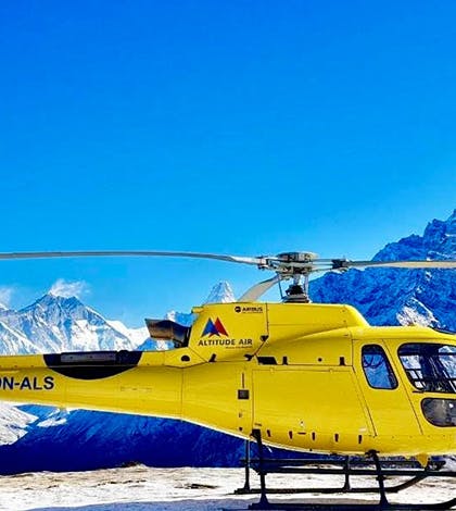Luxury Nepal Tour with Everest Landing Helicopter tour